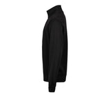 TEE JAYS RIBBED INTERLOCK HALF ZIP