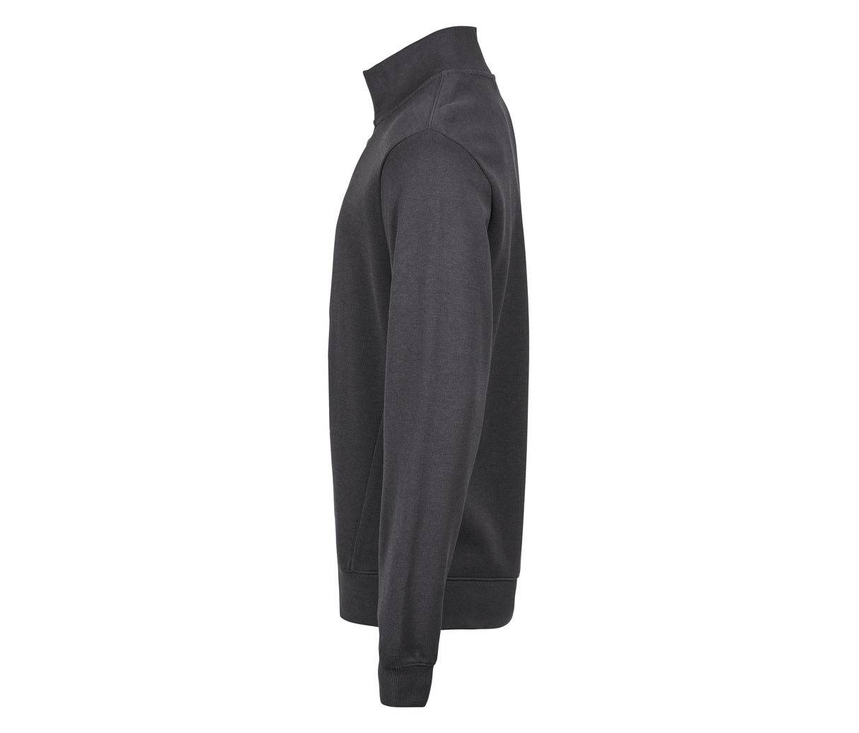 TEE JAYS RIBBED INTERLOCK HALF ZIP