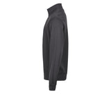 TEE JAYS RIBBED INTERLOCK HALF ZIP