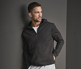 TEE JAYS ATHLETIC HOODED FULL ZIP SWEAT