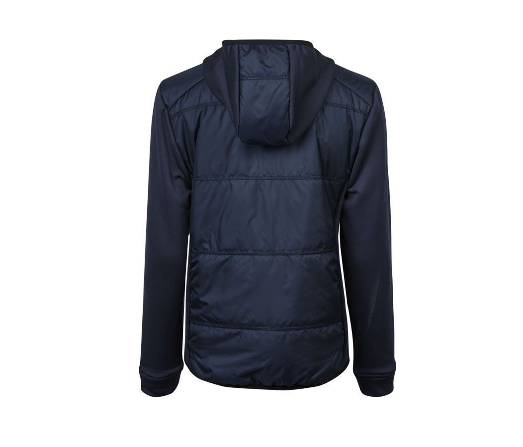 TEE JAYS WOMENS HYBRID-STRETCH HOODED JACKET