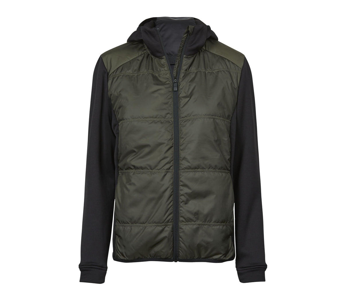 TEE JAYS WOMENS HYBRID-STRETCH HOODED JACKET