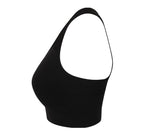TOMBO LADIES' SEAMLESS CROP TOP