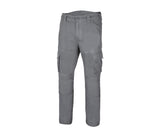 VELILLA MULTI-POCKET STRETCH COTTON TROUSERS