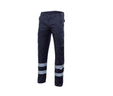 VELILLA MULTI-POCKET STRETCH TROUSERS WITH REFLECTIVE TAPE