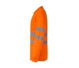 VELILLA HIGH VISIBILITY LS COTTON POLO SHIRT