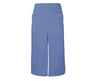 Long apron with slit and pockets