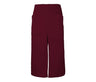Long apron with slit and pockets
