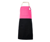 Two-toned bib apron