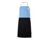 Two-toned bib apron