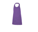 VELILLA SHORT BUTTONED BIB APRON
