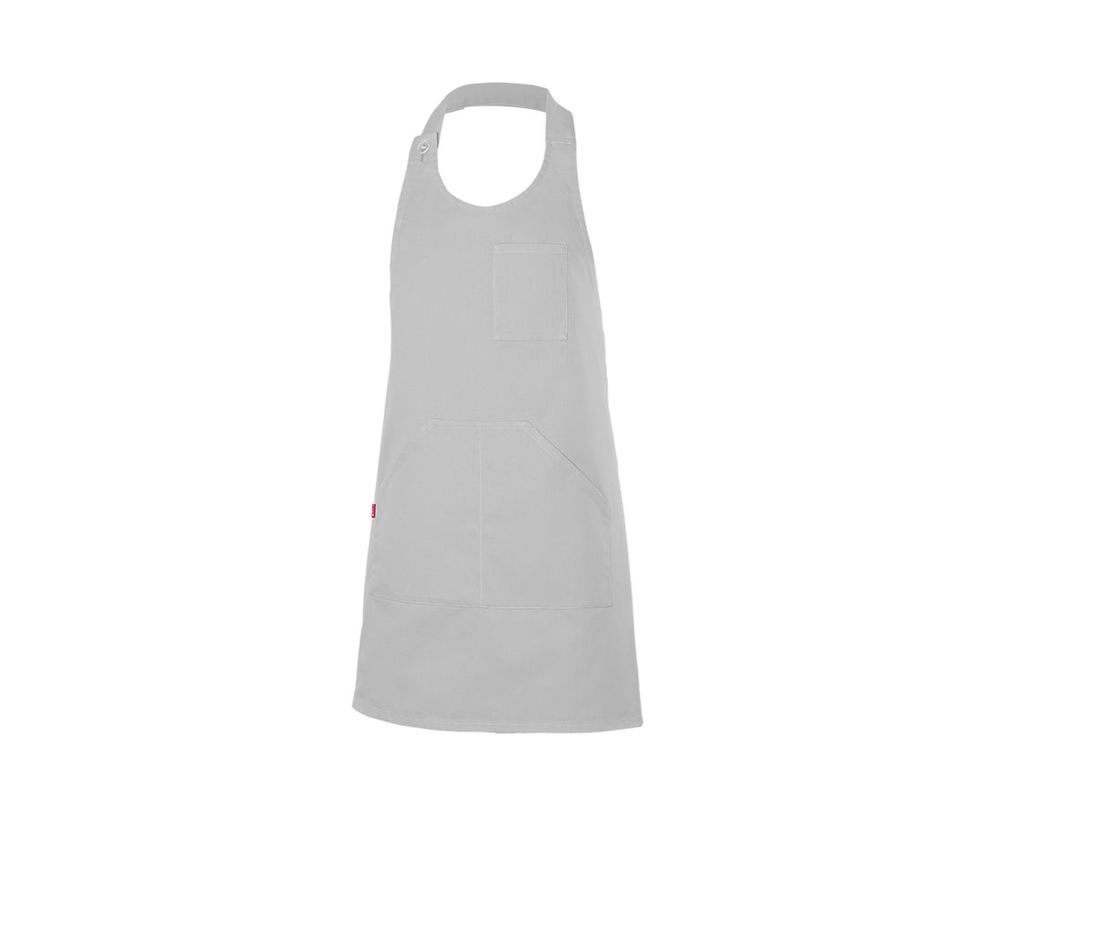VELILLA SHORT BUTTONED BIB APRON