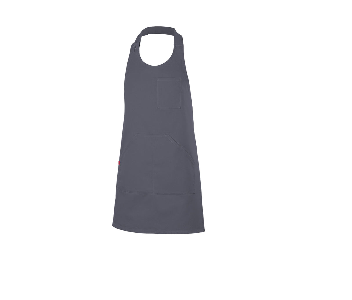 VELILLA SHORT BUTTONED BIB APRON