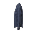 VELILLA WOMEN'S LONG-SLEEVE STRETCH DENIM SHIRT