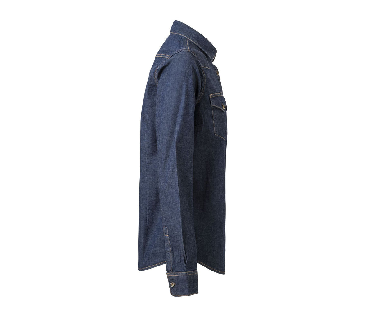 VELILLA WOMEN'S LONG-SLEEVE STRETCH DENIM SHIRT