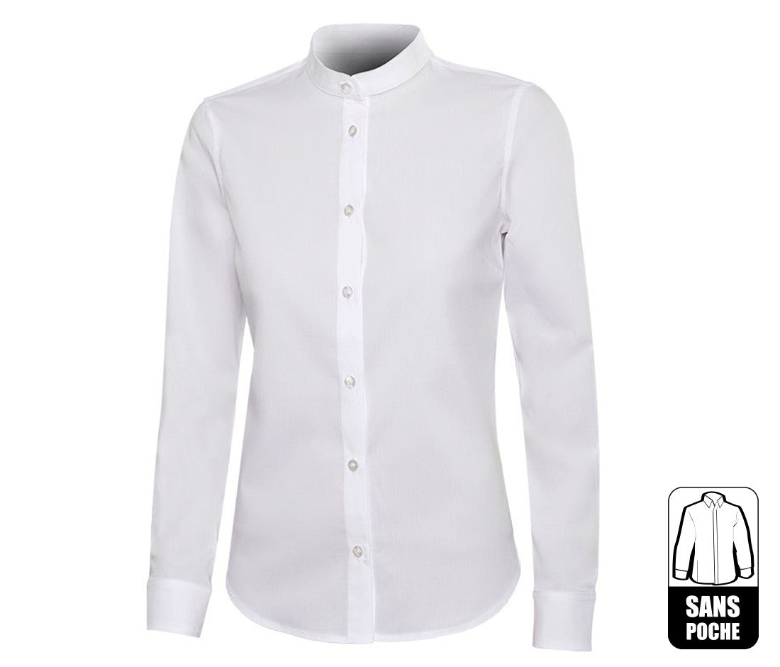 VELILLA WOMEN'S LONG-SLEEVE STRETCH SHIRT
