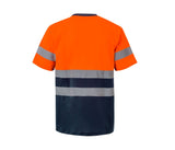 VELILLA TWO-TONE HIGH VISIBILITY TECHNICAL T-SHIRT
