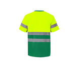 VELILLA TWO-TONE HIGH VISIBILITY TECHNICAL T-SHIRT