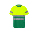 VELILLA TWO-TONE HIGH VISIBILITY TECHNICAL T-SHIRT