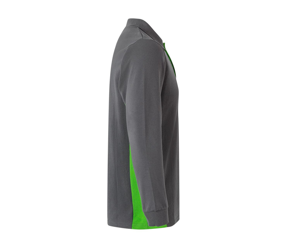 VELILLA TWO-TONE LONG-SLEEVE POLO SHIRT