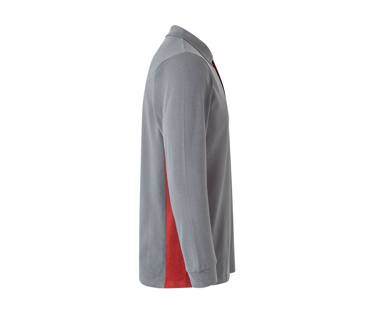 VELILLA TWO-TONE LONG-SLEEVE POLO SHIRT