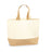 JUTE BASE CANVAS TOTE XL