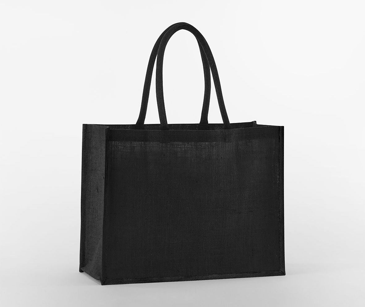 WESTFORD MILL NATURAL STARCHED JUTE CLASSIC SHOPPER