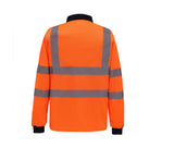 YOKO HI-VIS LONG SLEEVE POLO SHIRT