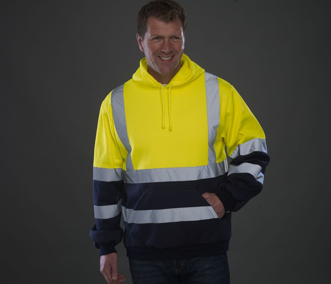 YOKO HI-VIS PULL-OVER HOODIE